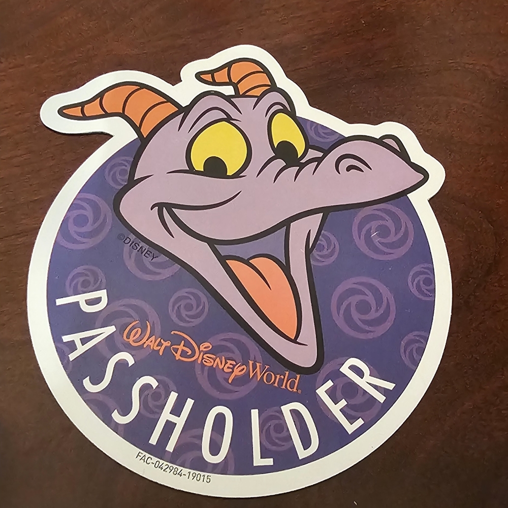 DISNEY FESTIVAL OF ARTS FIGMENT 2019 MAGNET ANNUAL PASSHOLDER
